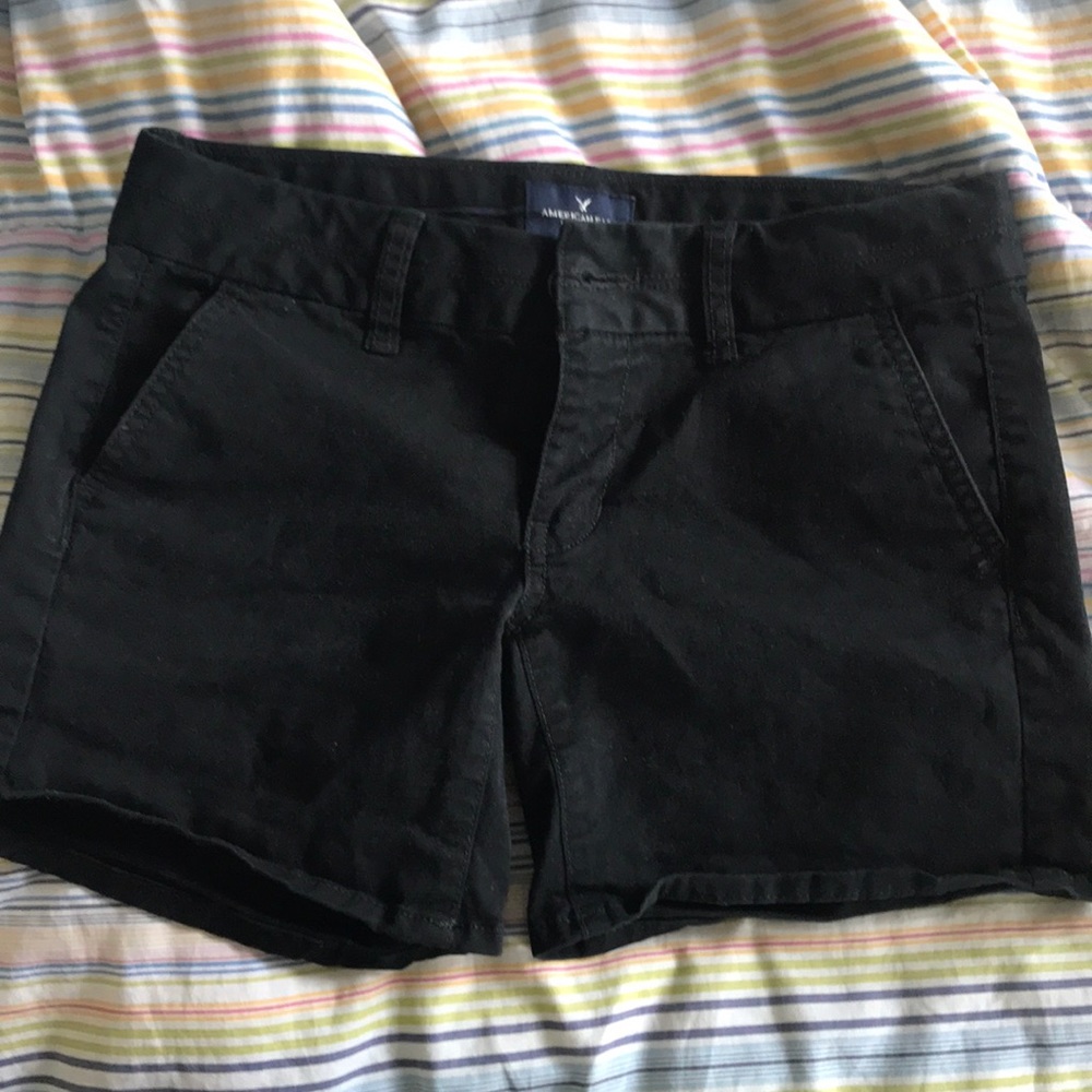 Black American Eagle Shorts